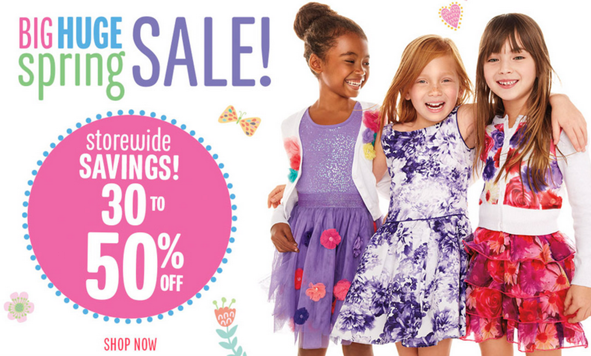 sale on kids clothes