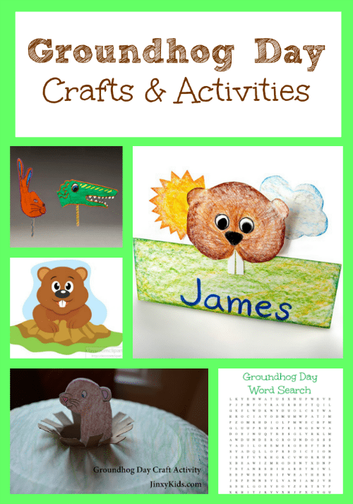 Use these these fun Groundhog Day craft and activity ideas to keep the little ones occupied and help them learn a bit about the legend of the groundhog.