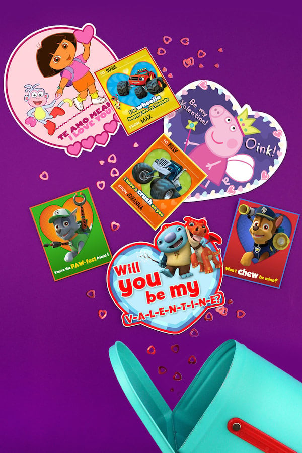 Nick Jr. Printable Valentines