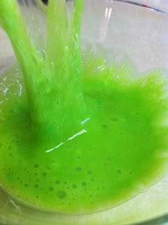 homemade goo slime