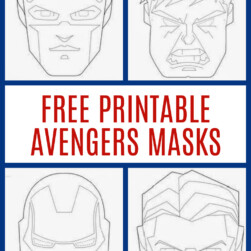 FREE PRINTABLE AVENGERS MASKS