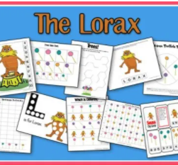 FREE Printable The Lorax Activity Pack