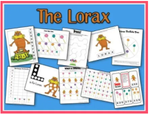 FREE Printable The Lorax Activity Pack