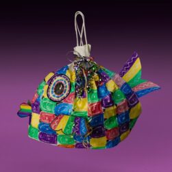 Fish Paper Bag Pinata Craft for Cinco de Mayo