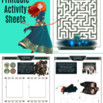 Brave Printable Activity Sheets