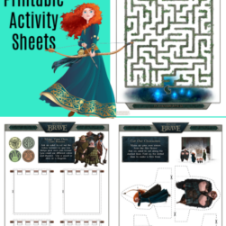 Brave Printable Activity Sheets