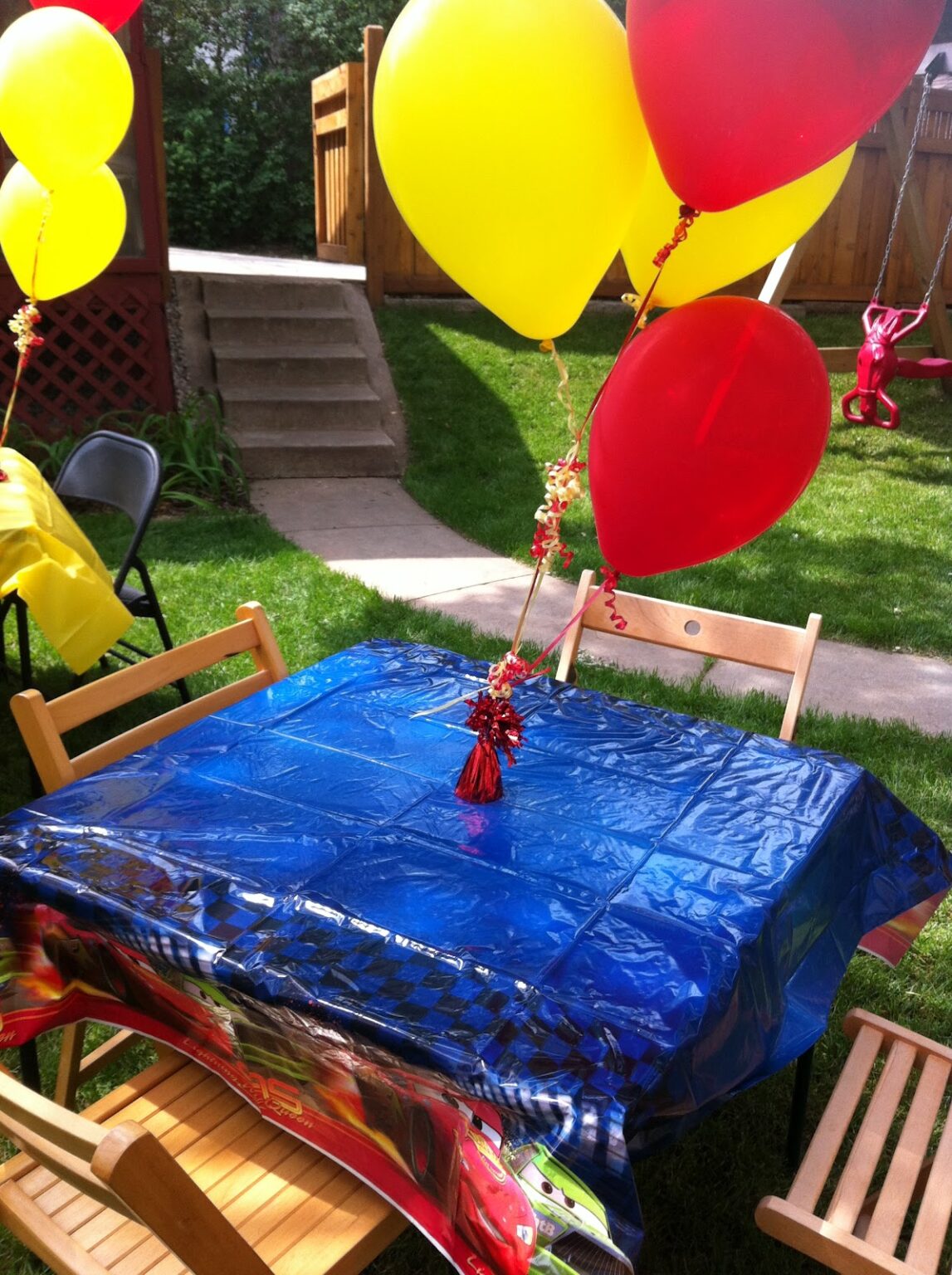 Our Disney Cars Theme Birthday Party Decorations, Games and Activities Jinxy Kids