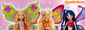 nickelodeon winx club dolls