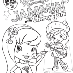 Strawberry Shortcake Printable Activity Sheet