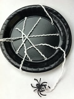 Paper Plate Spiderweb