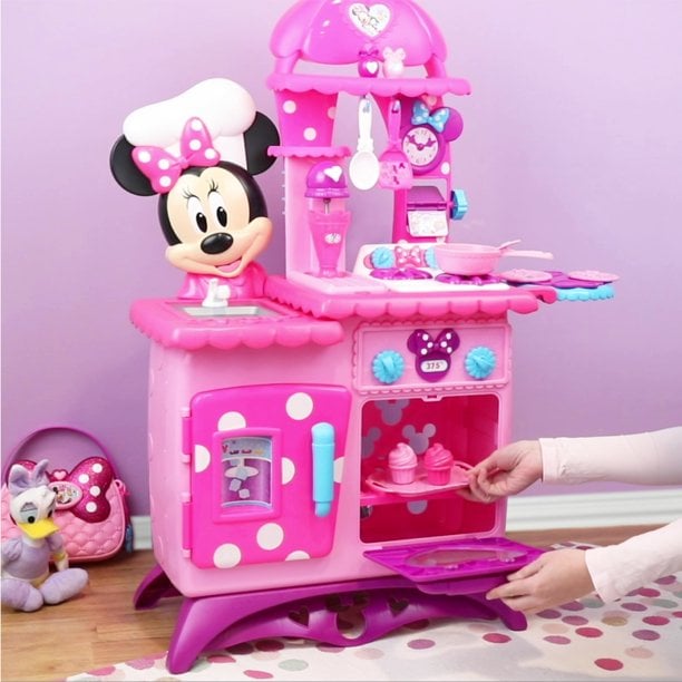 Minnie Mouse Flipping Fun Pretend Play Kitchen Set