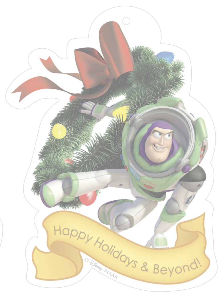 Toy Story Buzz Lightyear Printable Christmas Ornament
