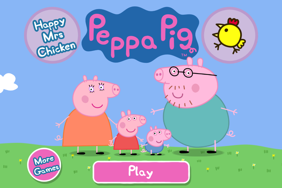 Peppa Pig Happy Mrs Chicken Game