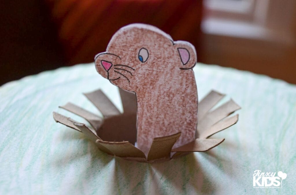 Printable Groundhog Day Craft