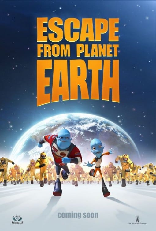 Escape from Planet Earth Animated Movie Poster