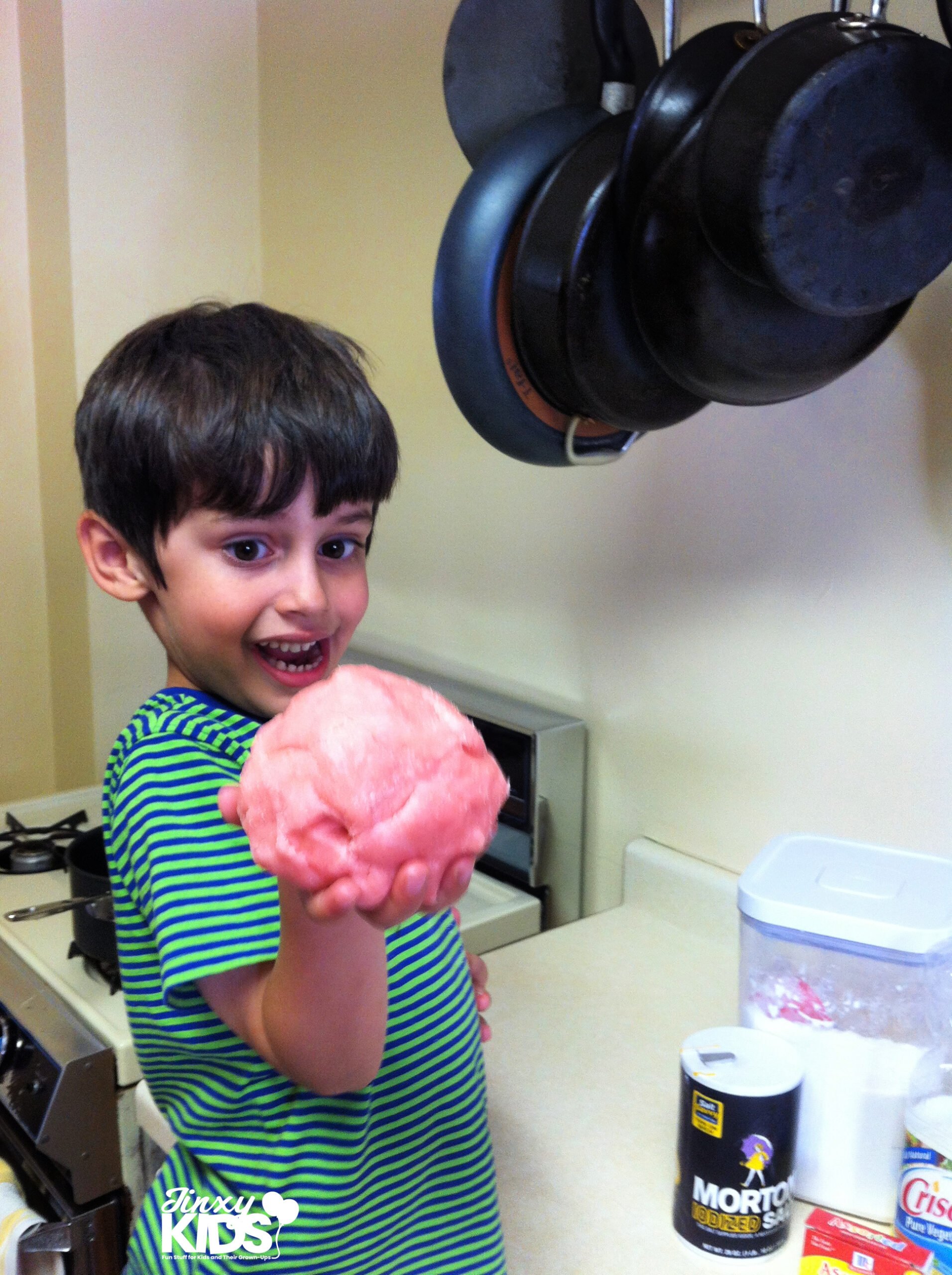 HOMEMADE PLAY DOUGH WITH FLOUR