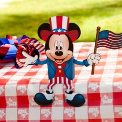 Free Printable Mickey 4th of July Candy Box