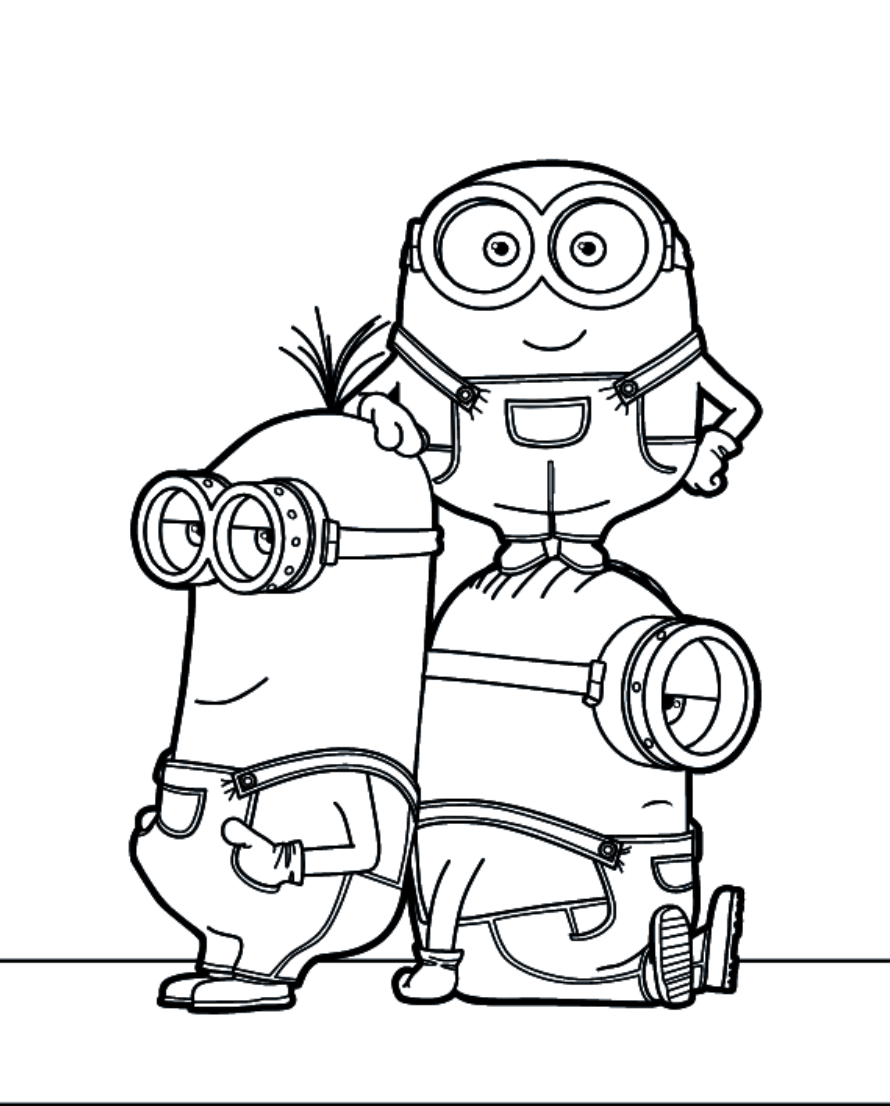 FREE Despicable Me 20 Coloring Pages   Jinxy Kids