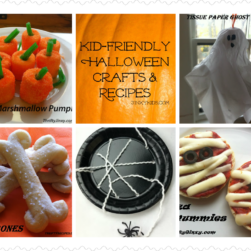 Kid Friendly Halloween crafts reciipes