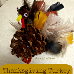 Turkey Pinecone Craft