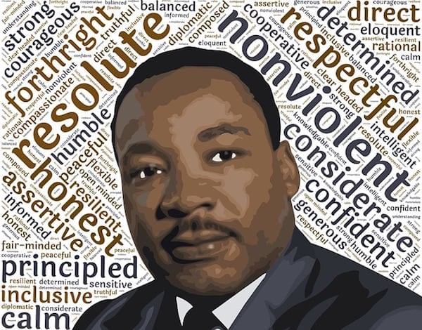 martin luther king jr promo graphic