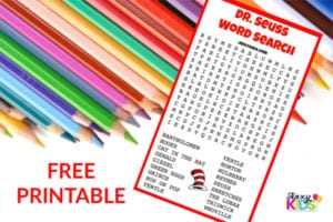 FREE Printable Dr. Seuss Word Search - Jinxy Kids