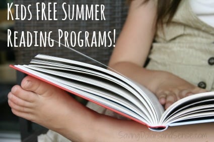 Free Kids Summer Reading Programs