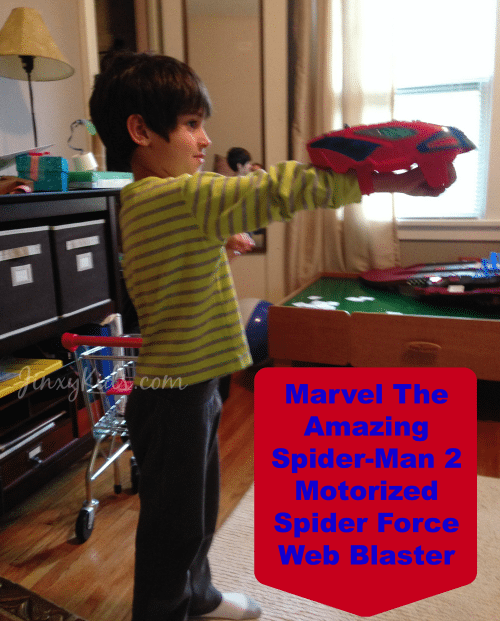 Marvel The Amazing Spider-Man 2 Motorized Spider Force Web Blaster