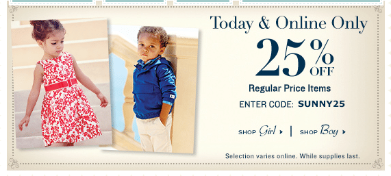 Janie and jack coupon code