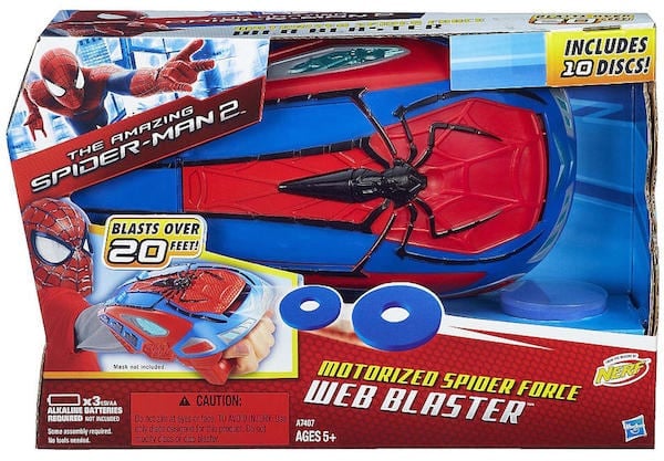 Marvel The Amazing Spider-Man 2 Motorized Spider Force Web Blaster Review