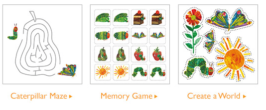 Printable Eric Carle Activity Sheets and New Sleepwear from Gymboree