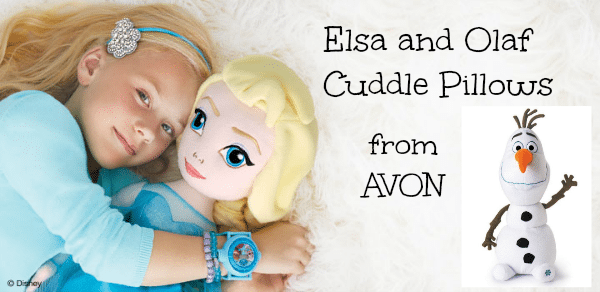 elsa cuddle pillow