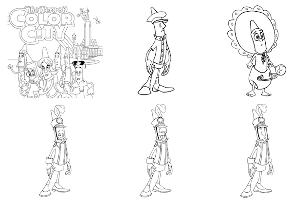 FREE Despicable Me 2 Coloring Pages - Jinxy Kids