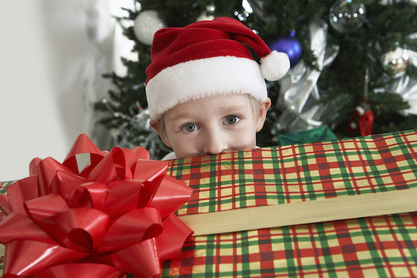Christmas Child Santa Hat