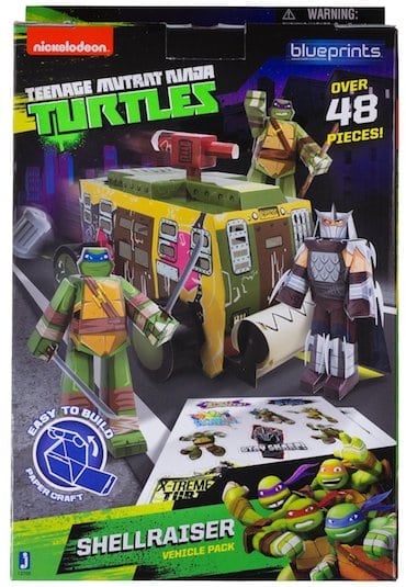 Teenage Mutant Ninja Turtles Papercraft Review