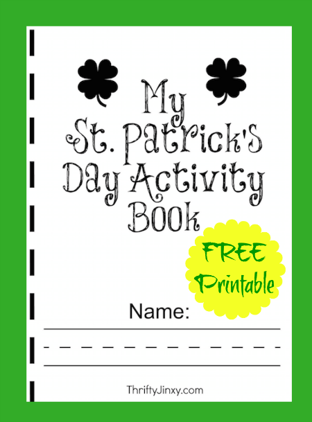 FREE Printable St. Patrick's Day Activity Book