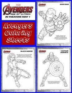 Printable Avengers Coloring Sheets - Jinxy Kids