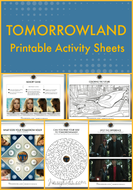 Tomorrowland Printable Activity Sheets Coloring Pages Mazes Puzzles And More Jinxy Kids