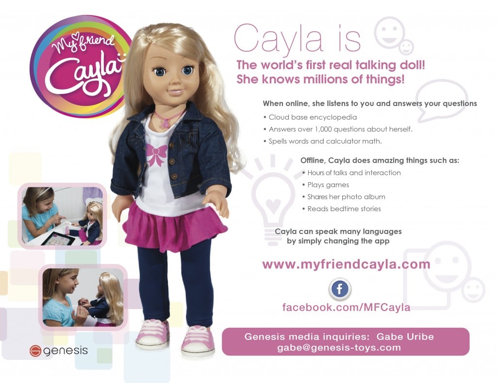 My Friend Cayla Review Giveaway