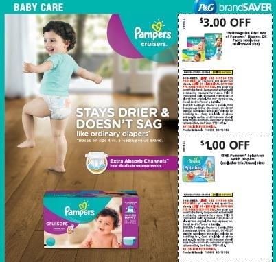 pampers cruisers coupons