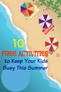 10 Free Activities to Keep Your Kids Busy This Summer - Jinxy Kids