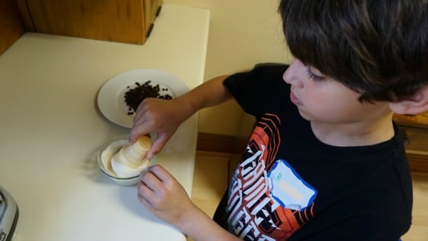 Chocolate Dipped Ice Cream Cones Recipe Process