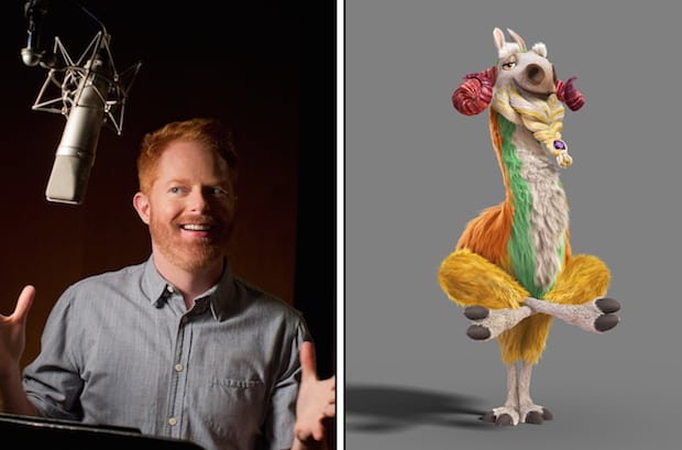 Jesse Tyler Ferguson as the voice of Shangri Llama