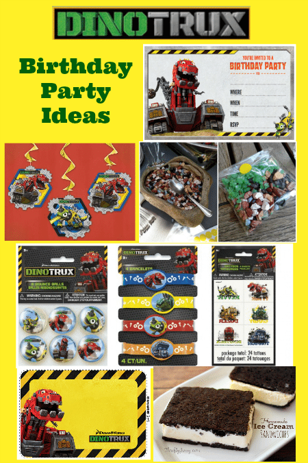 Dinotrux Birthday Party Ideas