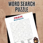 Pirate Word Search Puzzle PIN