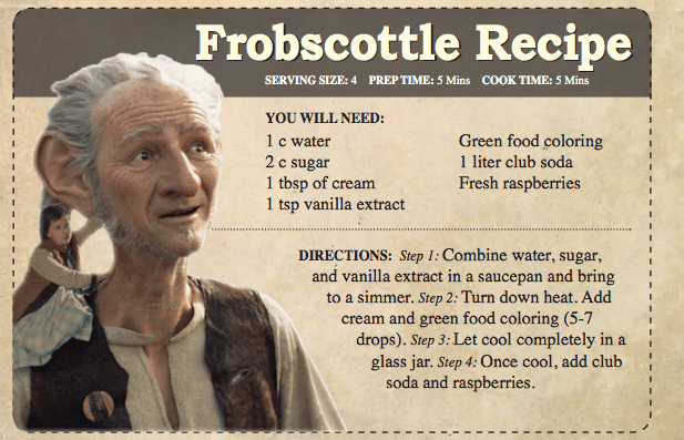 Frobscottle Recipe 