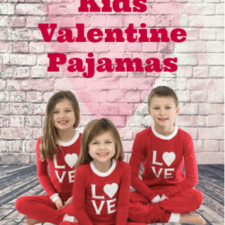Kids Valentine Pajamas