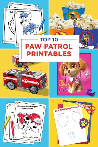 Printable Paw Patrol Activity Sheets and PAW Patrol Limited Edition Gift  Set Giveaway - Jinxy Kids