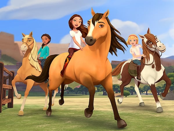 dreamworks animation television's spirit riding free on