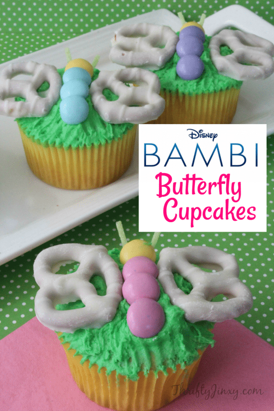 Bambi Butterfly Cupcakes Recipe